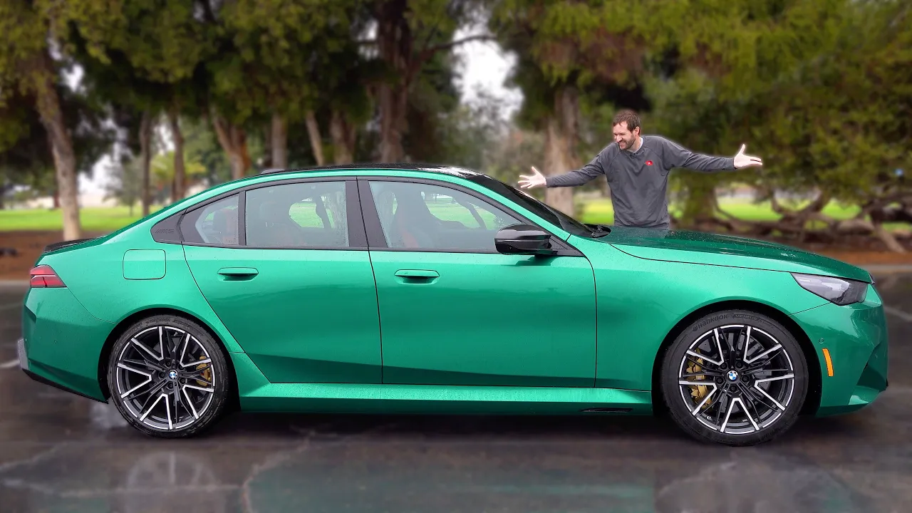 The 2025 BMW M5 Is Huge, Powerful, and Totally Different