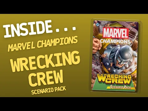 MARVEL CHAMPIONS The Wrecking Crew Scenario Pack | Inside #62