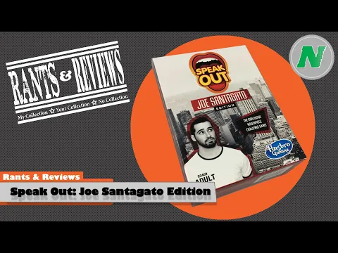 Rants And Reviews: Speak Out: Joe Santagato Edition
