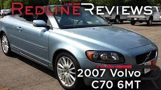 2007 Volvo C70 6MT Review, Walkaround, Exhaust, & Test Drive