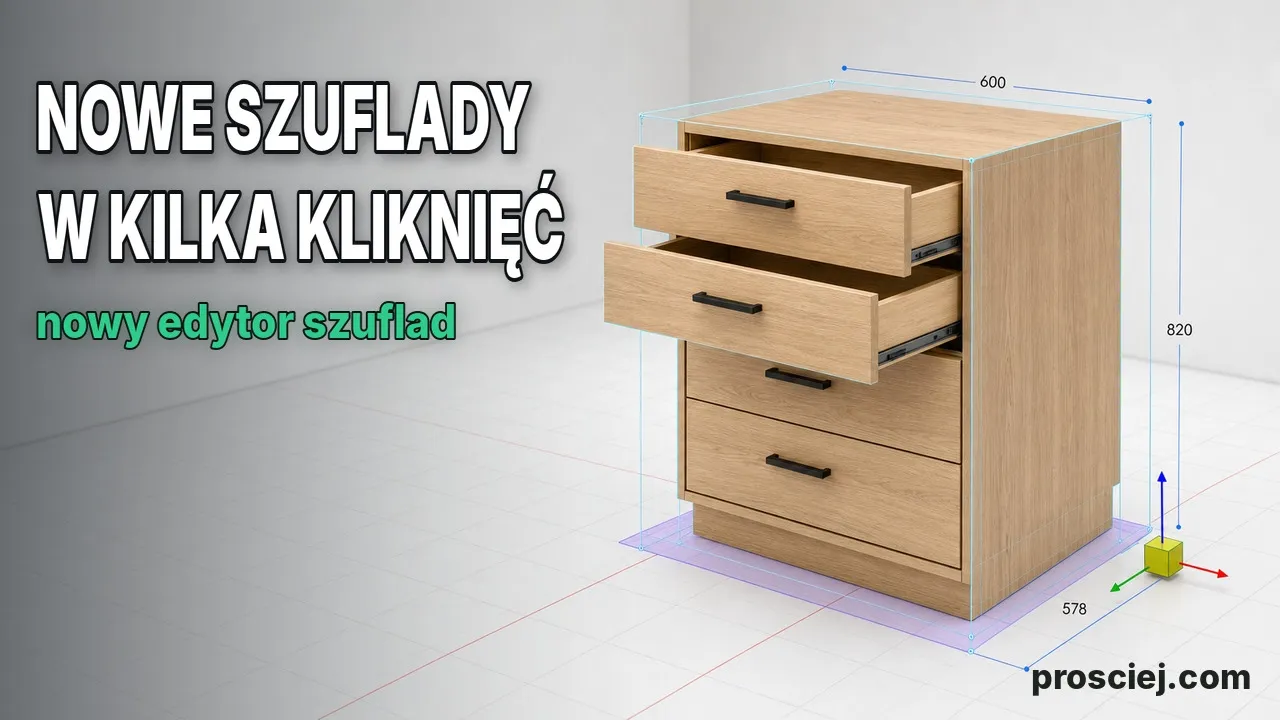 Thumbnail for Dividing Cabinets into Drawers: Front Heights in 3D