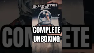 Unboxing Shackleton Base: My first look at the components in this sci-fi #boardgame by Fabio Lopiano