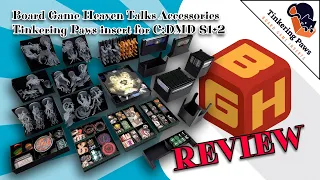 Board Game Heaven Talks Accessories 74: Tinkering Paws insert for Cthulhu: Death May Die S1+2