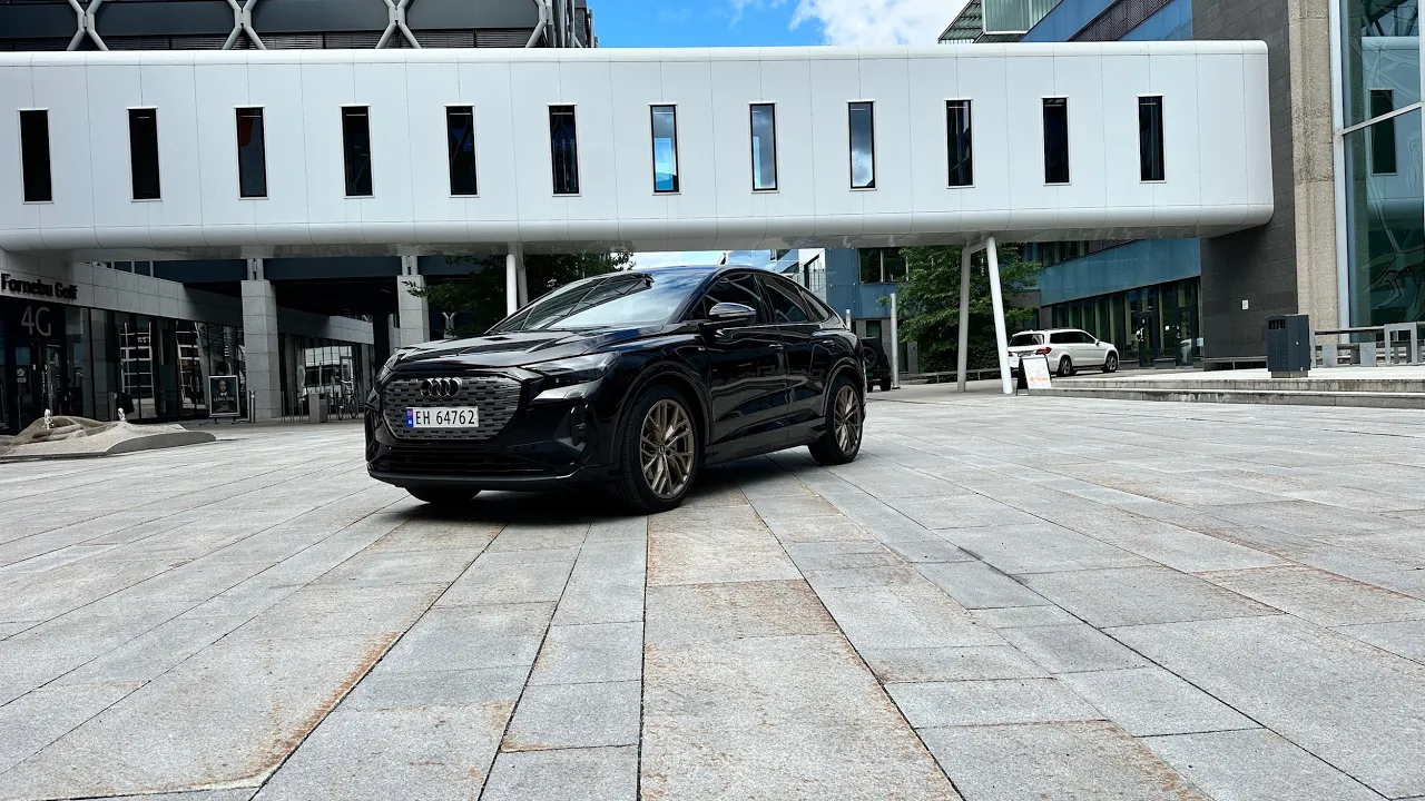 Oppgraderte Audi Q4 Sportback e-tron Edition S line 45 Quattro