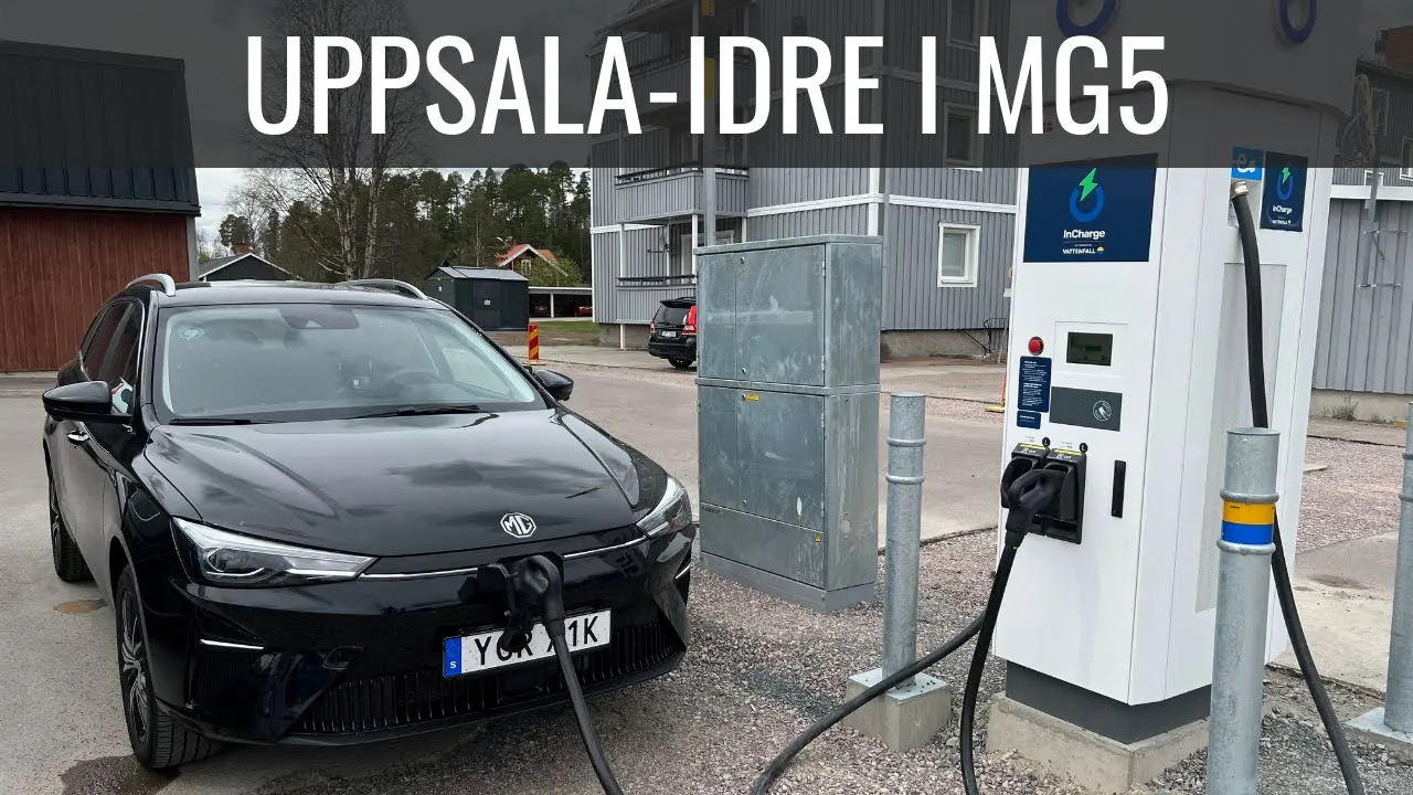 Tar MG5 till Idre och tillbaka | Elbilsmagasinet