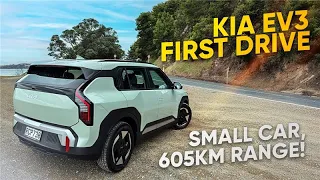 Kia EV3 First Drive - Small SUV with a 605km range!