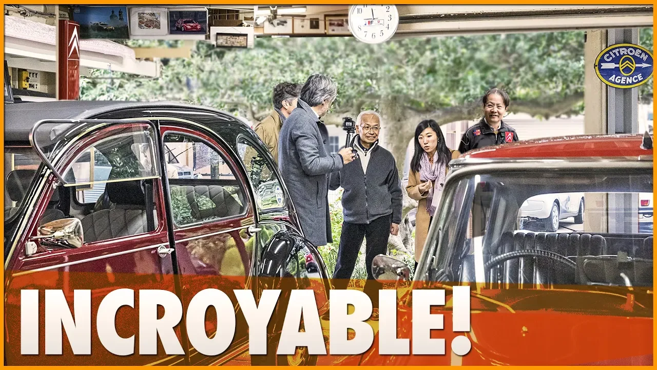 CES JAPONAIS SONT FOUS DE VOITURE FRANÇAISE !