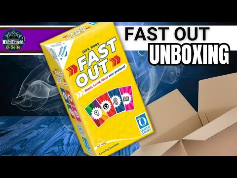 Fast Out Spiel Unboxing – Was steckt drin? | DieHausis B-Seite