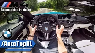 2018 BMW M4 COMPETITION Convertible POV Test Drive by AutoTopNL