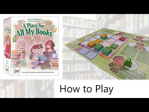 A Place for All My Books - Board Game Rules - how to play