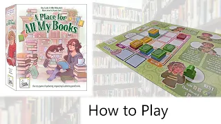 A Place for All My Books - Board Game Rules - how to play