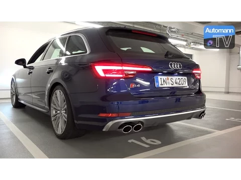2017 Audi S4 Exhaust Sound: Just Average Turbo Pops and Growls