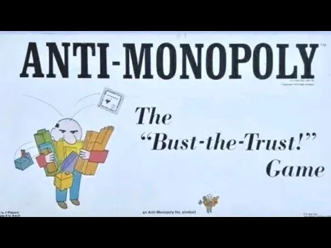 Ep. 307: 1974 Anti Monopoly Board Game Review + How To Play