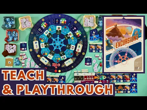Excursions Full Teach & Playthrough 2 Players