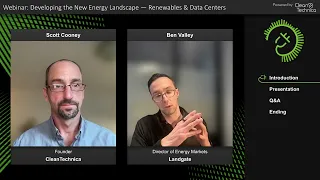 Webinar: Developing the New Energy Landscape — Renewables & Data Centers