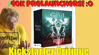 Tainted Grail: Kings of Ruin - Kickstarter Critique Review