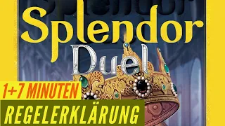 Splendor Duel 👑 Regeln Anleitung Erklärung 💎 Brettspiel 💍 Spiel zu zweit