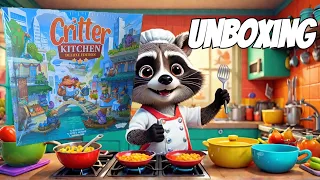 Critter Kitchen Deluxe Edition Quick Unboxing | Cardboard Alchemy
