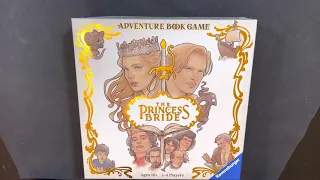 The Princess Bride Adventure Book Board Game Unboxing