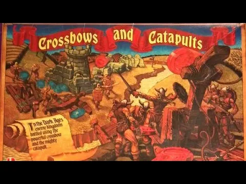 Ep. 162: Crossbows And Catapults Board Game Review (Lakeside 1983) + How To Play