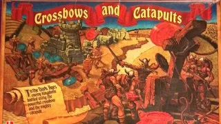 Ep. 162: Crossbows And Catapults Board Game Review (Lakeside 1983) + How To Play