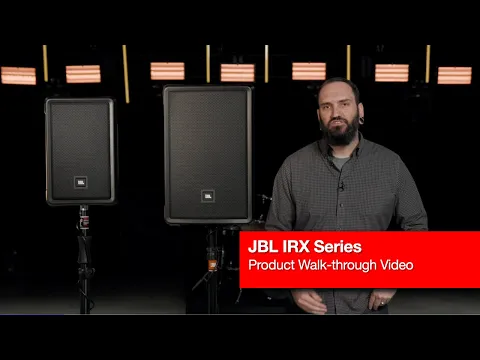 Product video thumbnail for JBL IRX108BT 8-Inch Powered Speaker with Bluetooth