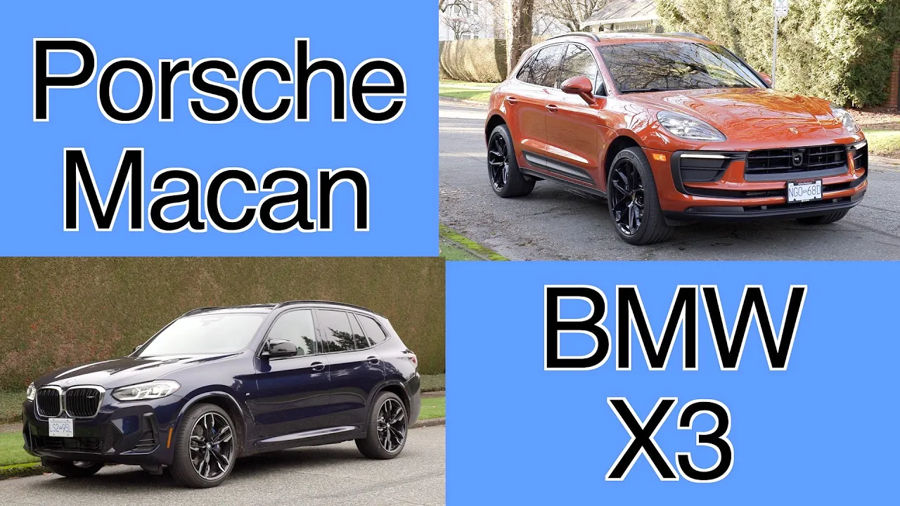 New Porsche Macan VS New BMW X3 comparison