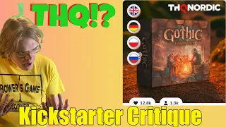 Gothic: A Shadow's Quest - 180 Minutes! - Kickstarter Critique Review