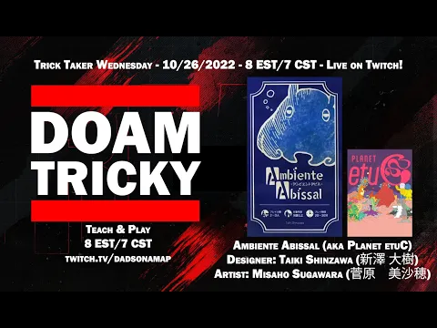 It's TRICKY: Ambiente Abissal Live Teach & Play