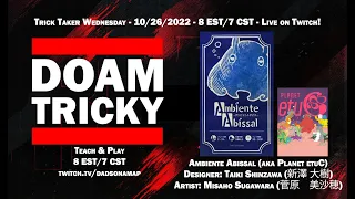 It's TRICKY: Ambiente Abissal Live Teach & Play