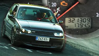 BAD IDEA? 321.309km VW Golf 4 GTI // Nürburgring