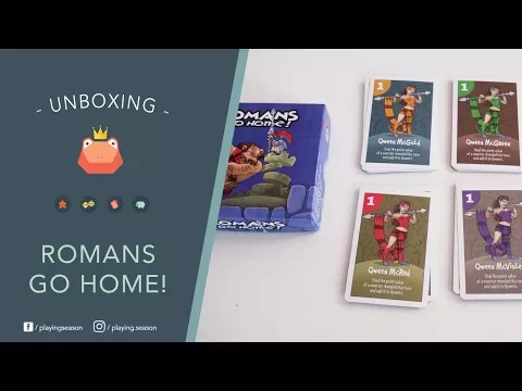 ROMANS GO HOME | Unboxing