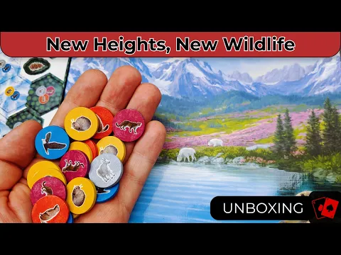 Cascadia: Alpine Lakes | Unboxing - Cascadia Builds Up