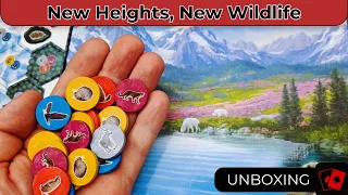 Cascadia: Alpine Lakes | Unboxing - Cascadia Builds Up