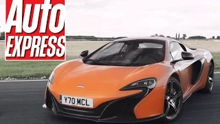 McLaren 650S Spider - faster than a 911 GT3 round our track?