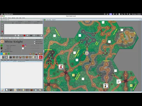 White Knight solo playthrough - Magic Realm by Richard Hamblen, Avalon Hill's 1979 fantasy wargame