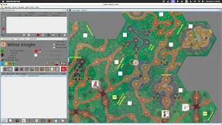 White Knight solo playthrough - Magic Realm by Richard Hamblen, Avalon Hill's 1979 fantasy wargame