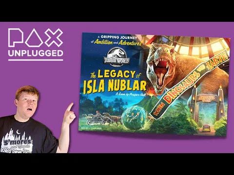 Pax Unplugged 2021 Vlog! (Jurassic World: The Legacy of Isla Nublar)