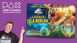 Pax Unplugged 2021 Vlog! (Jurassic World: The Legacy of Isla Nublar)
