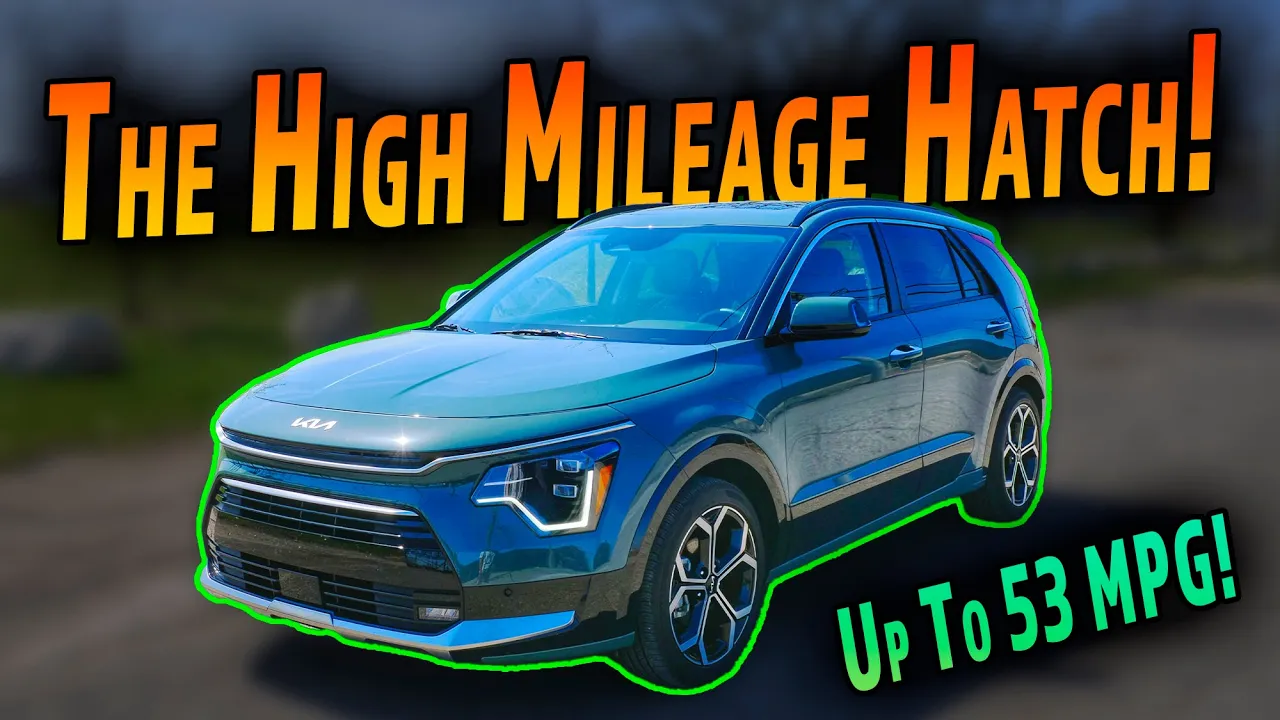 The Most Fuel Efficient Hatch In America | 2023 Kia Niro Full Review