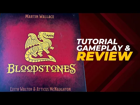 "Bloodstones" board game Gameplay and Review