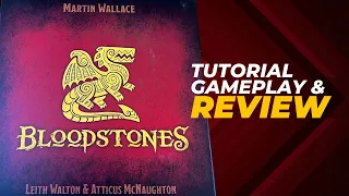 "Bloodstones" board game Gameplay and Review
