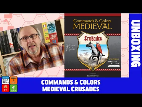 Commands and Colors Medieval Crusades Unboxing
