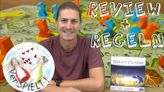 Great Plains Review + Regeln, Zwei Personen Spiel, Lookout Spiele