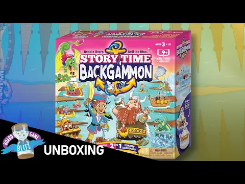 Story Time Backgammon | Unboxing