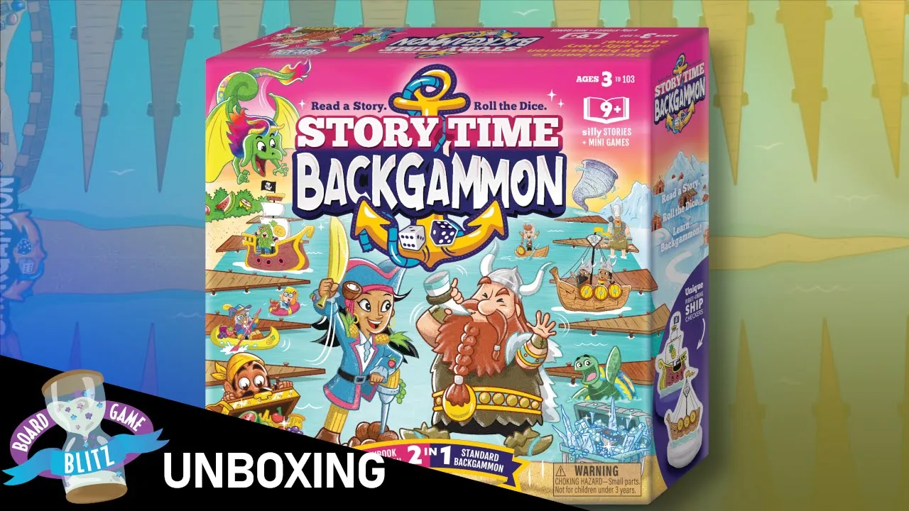 Story Time Backgammon | Unboxing
