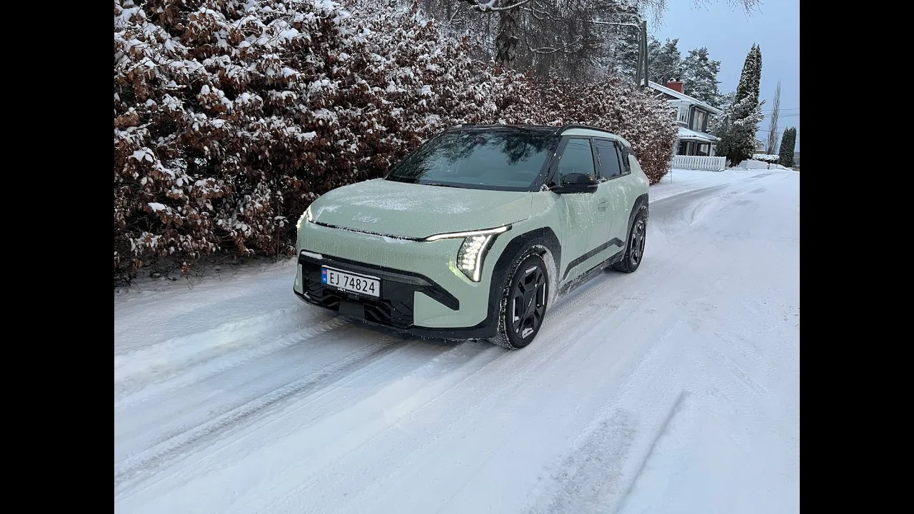 Kia EV3 vintertest