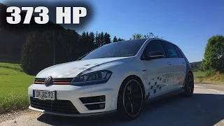 VW Golf R Review Test Drive POV 373 HP RaceChip