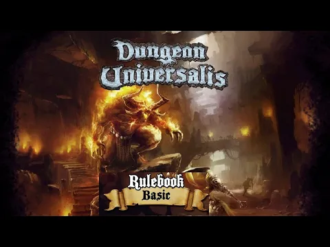 Настольная игра Dungeon Universalis with random dungeon and Basic rules - 02