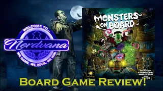Monsters On Board Board Game Review